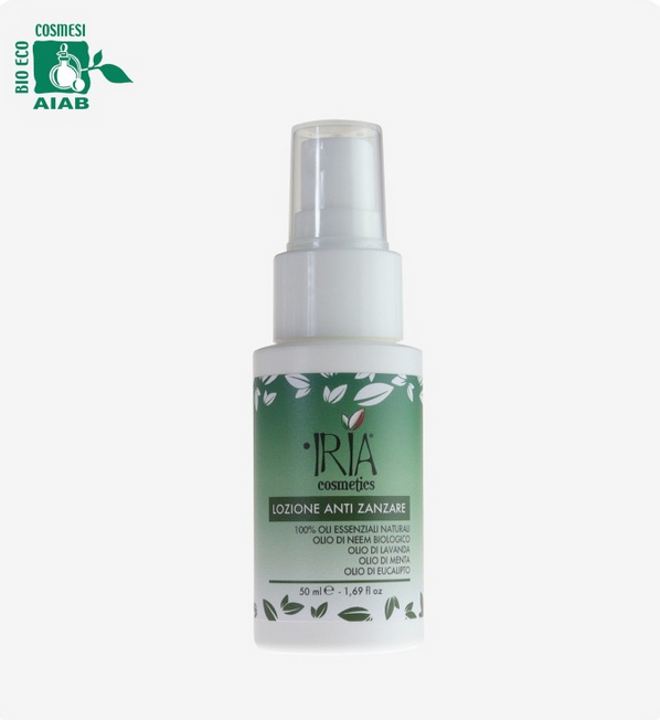 lozione spray antizanzare IRIA cosmetics