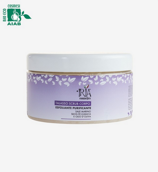 talasso scrub corpo IRIA cosmetics 