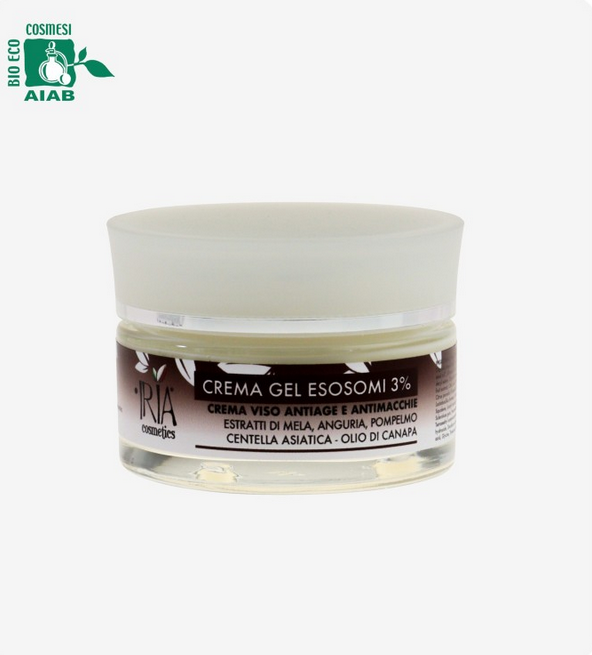crema gel esosomi 3% iria cosmetics 