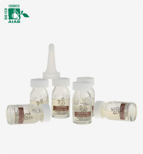 sei fiale viso esosomi 10% IRIA cosmetics 