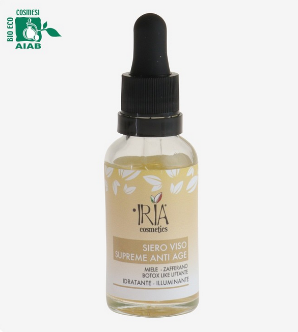 siero viso supreme antiage IRIA cosmetics 