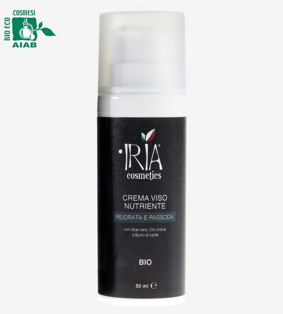 crema viso nutriente IRIIA cosmetics 