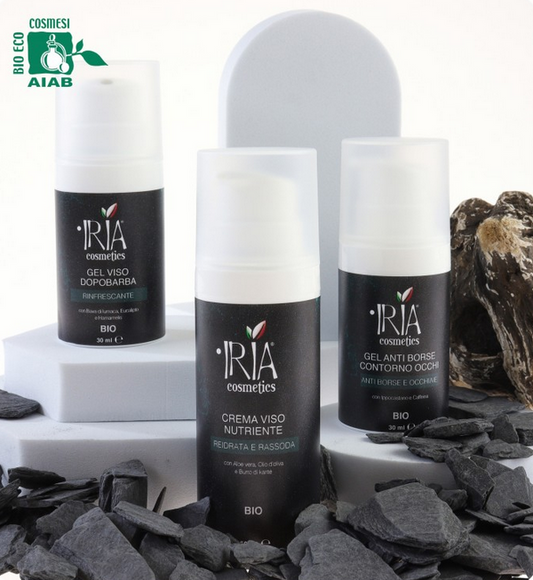 linea completa uomo IRIA cosmetics 